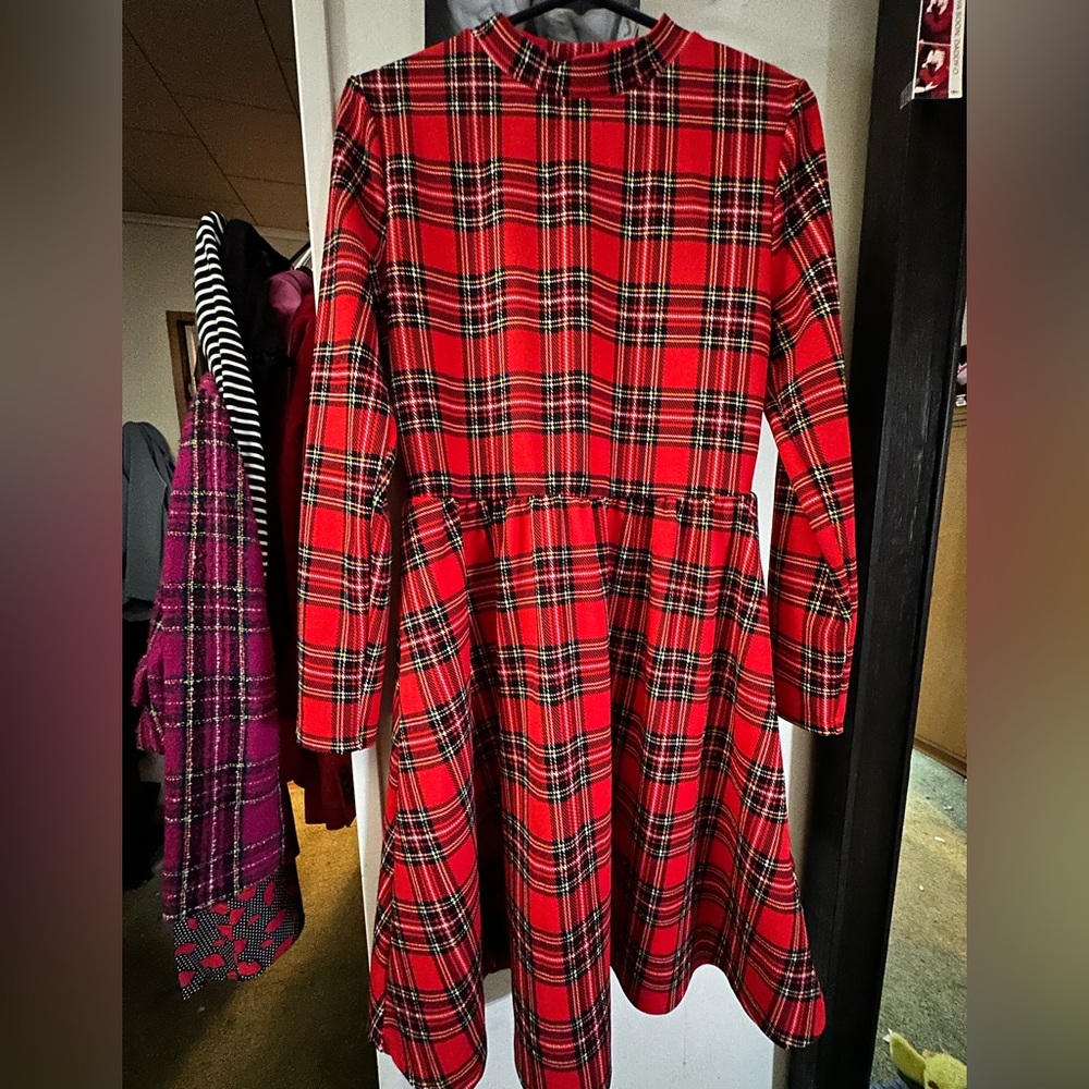 Holiday/Winter Plaid Dress